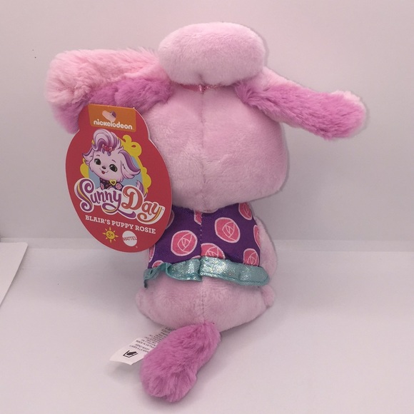 Sunny Day Blair’s Puppy Rosie Pink Plush Mattel Fisher Price Nickelodeon - Picture 3 of 10